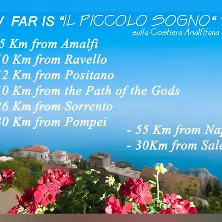 Il Piccolo Sogno In Costiera Amalfitana * Conca dei Marini